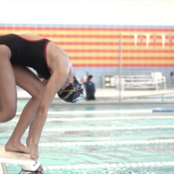 Competitive Swimming practice