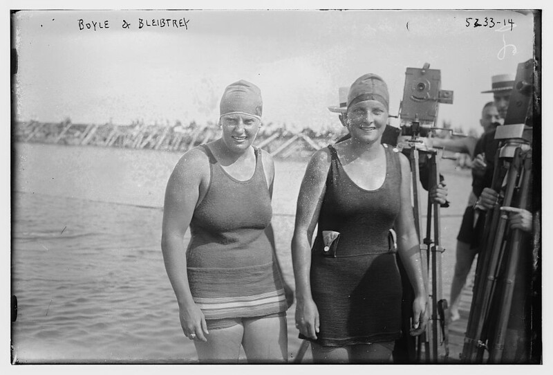 Olympic Woman Swimmer Ethelda Bleibtrey