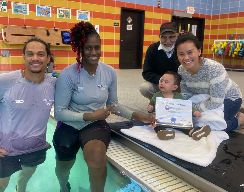 Infant swim school in dmv