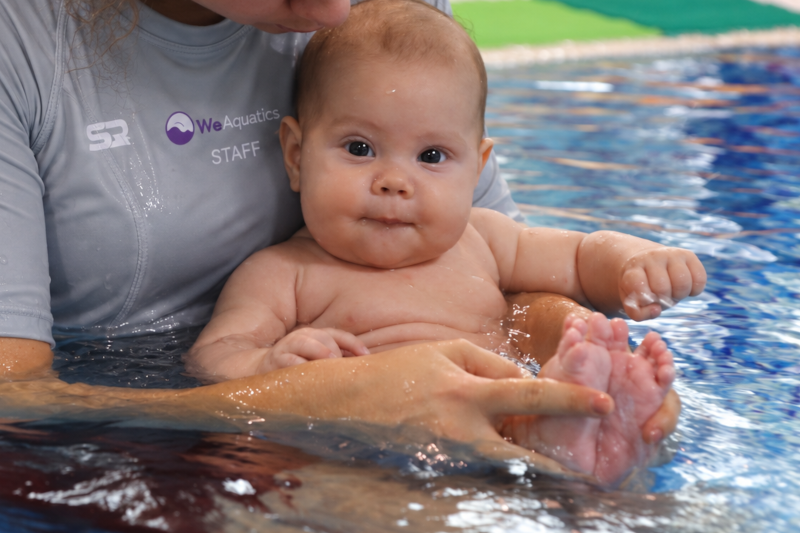 one-on-one infant swim lessons