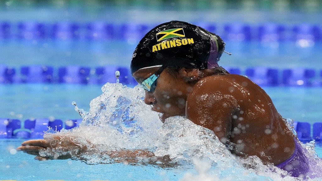 Jamaican swimmer Alia Atkinson