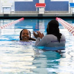 learn to swim as an adult​