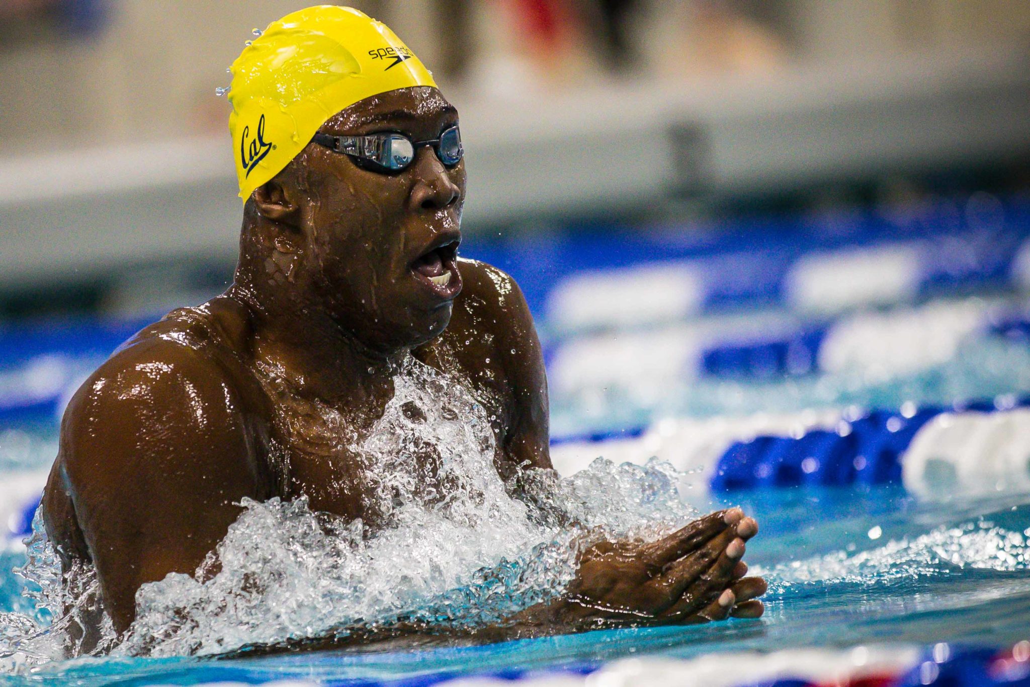 Reece Whitley black swimmer