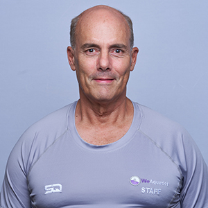 WeAquatics swim instructor Stephen Bellamah