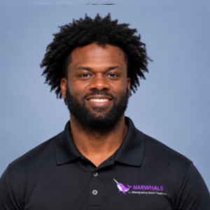 swim team coach Gregory Thomas